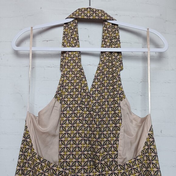 Free People Louie Blazer Mini Dress Halter Neck Pockets Size LARGE NWOT - Picture 9 of 14